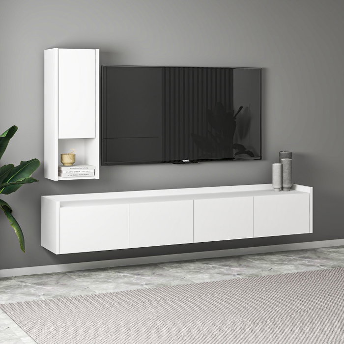 Hanah Home Soporte para TV Sema - Blanco Hanah Home Soporte para TV Sema - Blanco